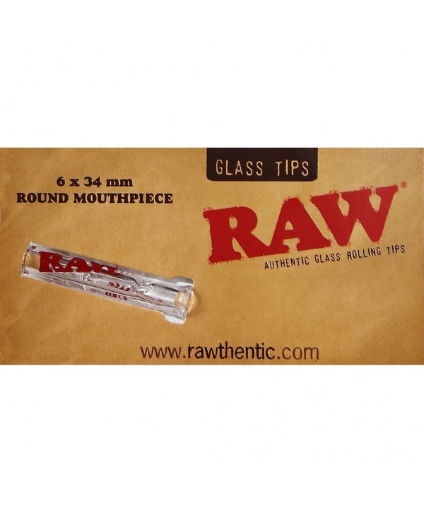 RAW Glass Rolling Tips 6 x 34mm