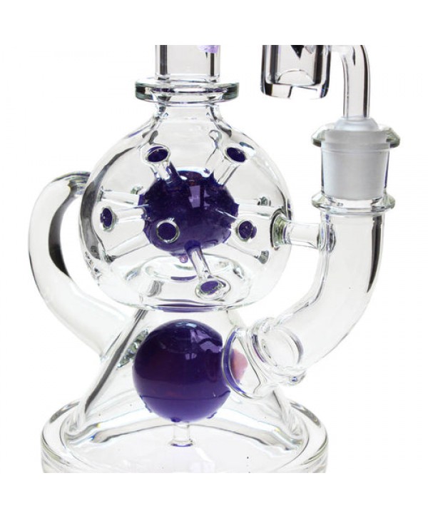 Shatter'd Glassworks - 9.5" Atom Dab Rig