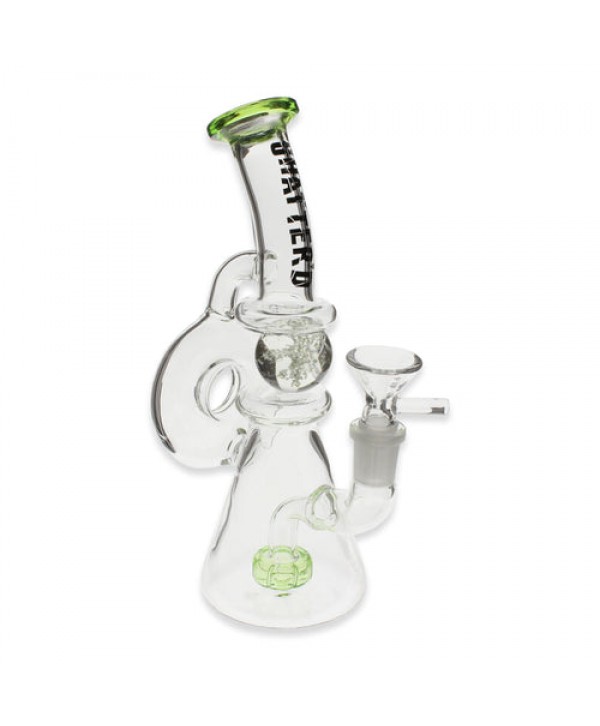 Shatter'd Glassworks - Moon Beam 10" Recycler Rig