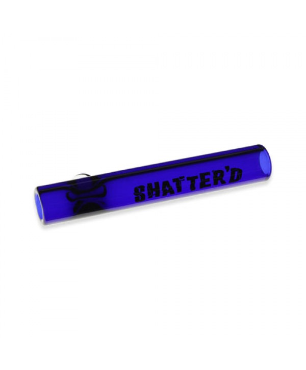 Shatter'd Glassworks - Chillum 3" Glass One Hitter - 12mm