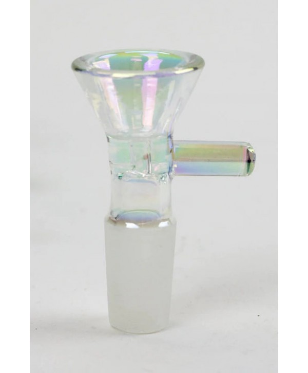 Metallic Color glass bowl for 14 mm Joint