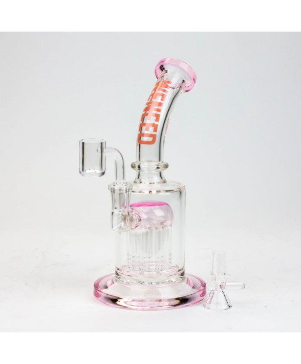 WENEED 10" 2-in-1 Tree Perc Water Pipe