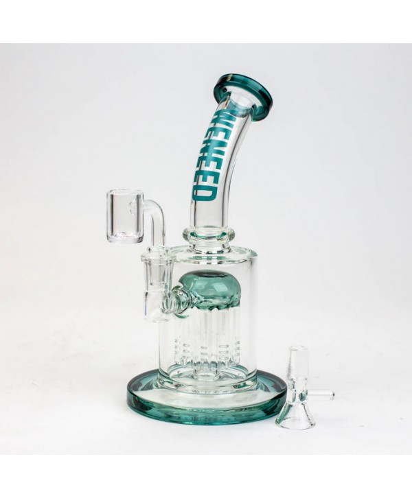 WENEED 10" 2-in-1 Tree Perc Water Pipe