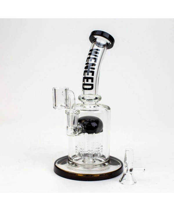 WENEED 10" 2-in-1 Tree Perc Water Pipe