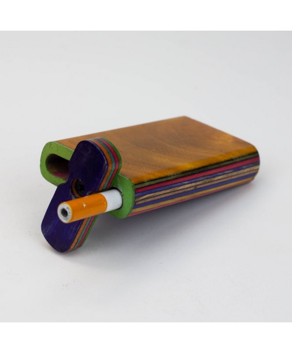 Color Wooden Rectangle Dugout