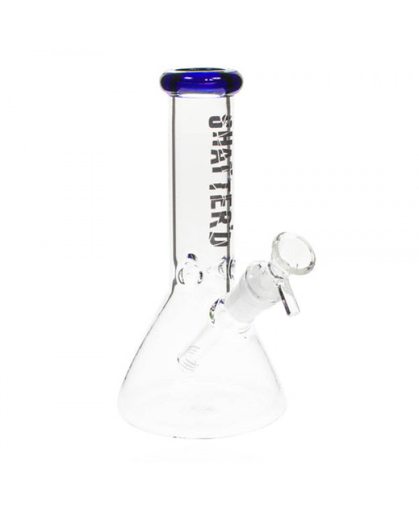 Shatter'd Glassworks 8" Basic Beaker Bong