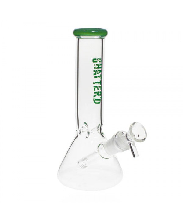 Shatter'd Glassworks 8" Basic Beaker Bong