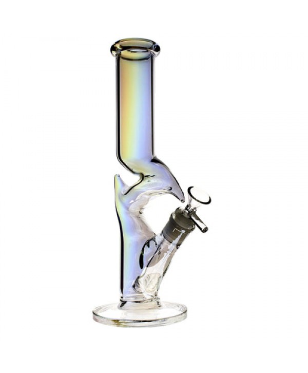 Plain Jane Glass 12.5" Holographic Zong