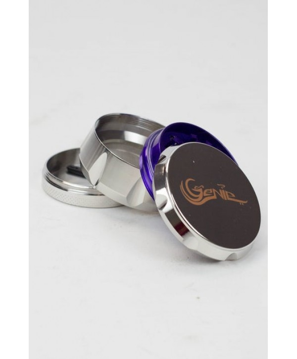 Genie 4 parts Silver herb grinder