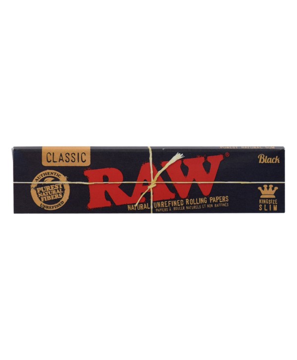 RAW Black KS Slim Rolling Papers