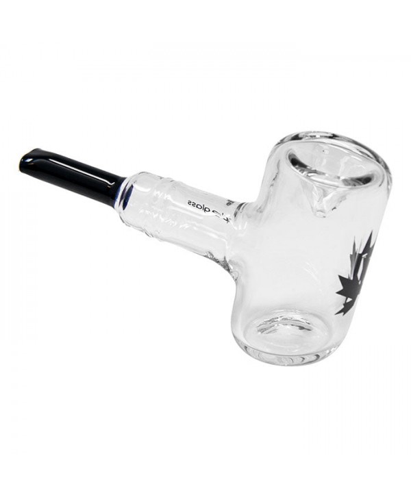 Maple Glass 5.5" Oxford Hammer Pipe