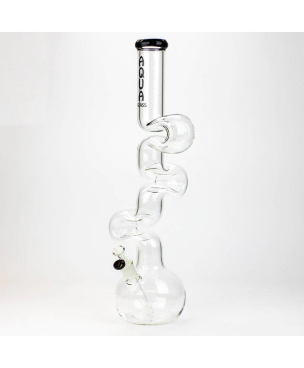 AQUA 20" Glass Kink Zong Water Bong