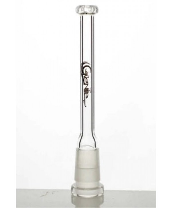 Glass shower head diffuser downstem