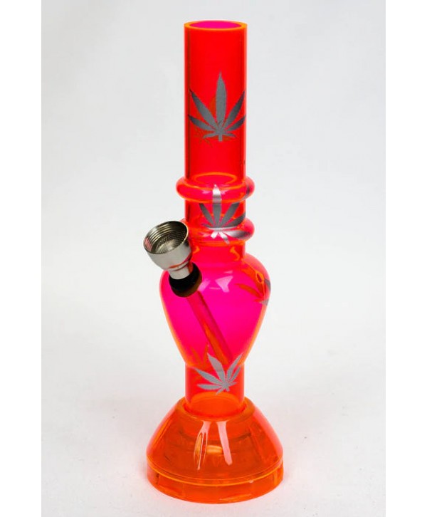 7" Acrylic water pipe with grinder