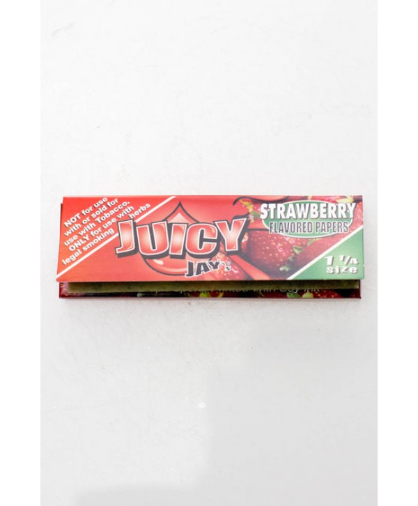 Juicy Jay's 1 1/4 Strawberry Flavoured Papers