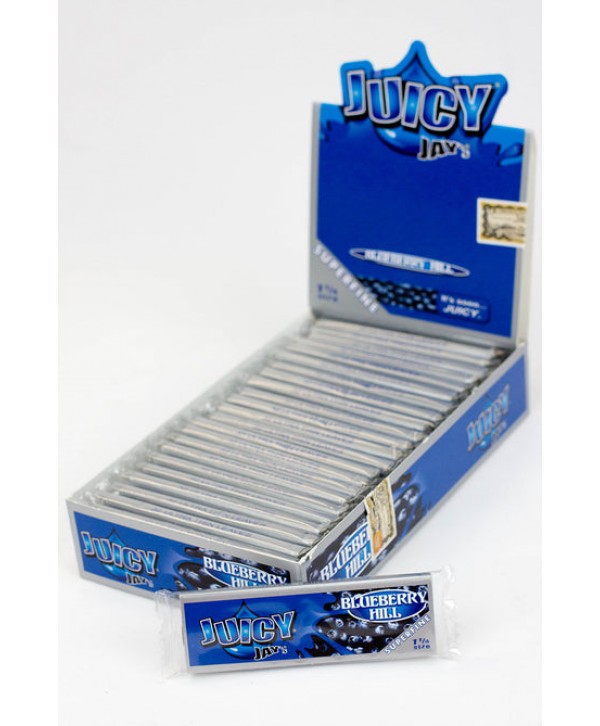 Juicy Jay's 1 1/4 Superfine Blueberry Hill Flavoured Papers