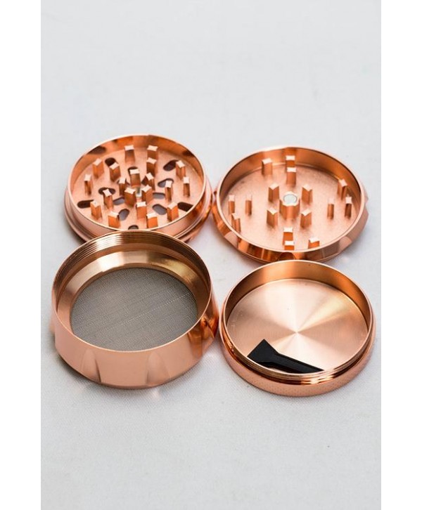 Genie 4 parts rose gold metal grinder